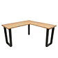 Escritorio Trapecio ELE - Madera Nativa - Miniatura 1