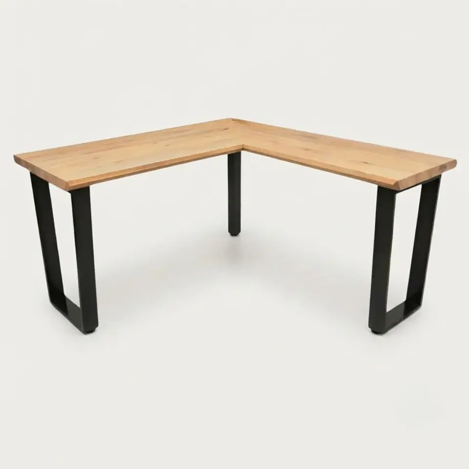 Escritorio Trapecio ELE - Madera Nativa 1