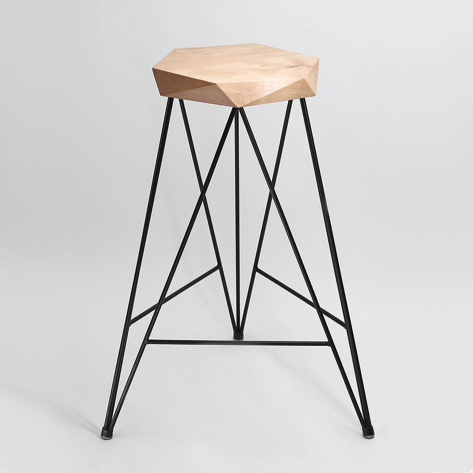 Taburete GEOZ - Madera Nativa 1