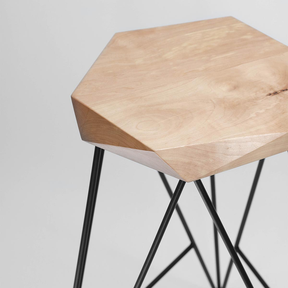 Taburete GEOZ - Madera Nativa 4