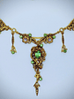 ☢ Uranium glass dragon necklace - Private collection - thumbnail 5