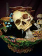Skull globe/specimen/planter  - thumbnail 7