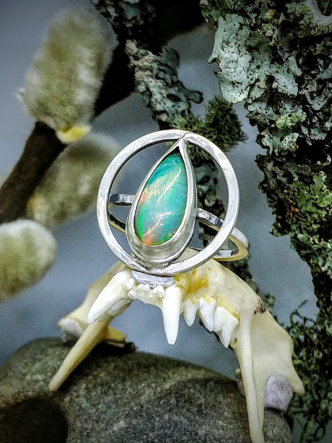 Opal space ring - Private collection 4