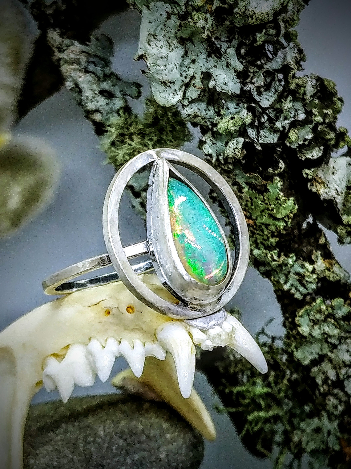 Opal space ring - Private collection 3