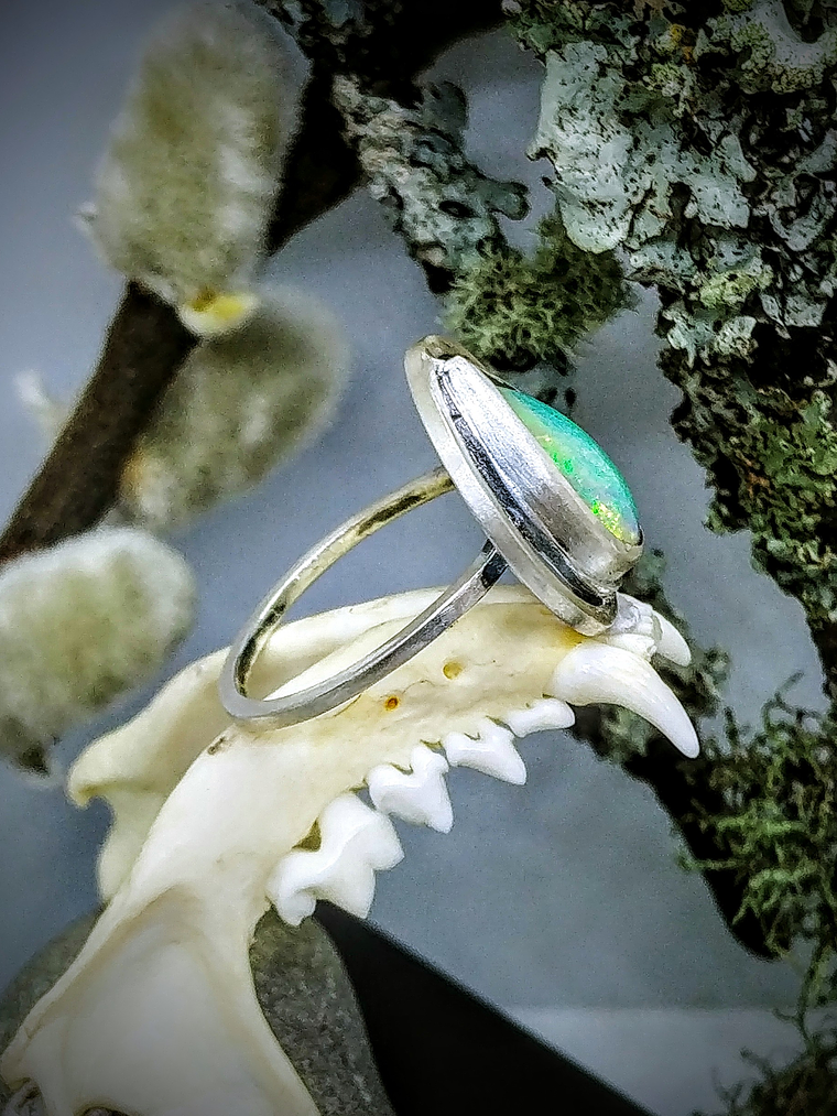 Opal space ring - Private collection 5