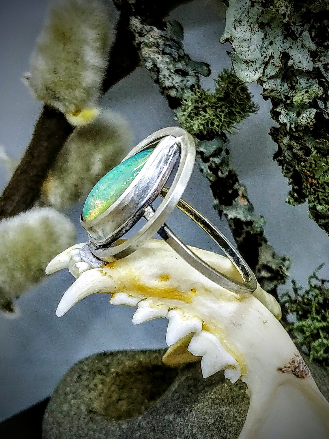 Opal space ring - Private collection 6