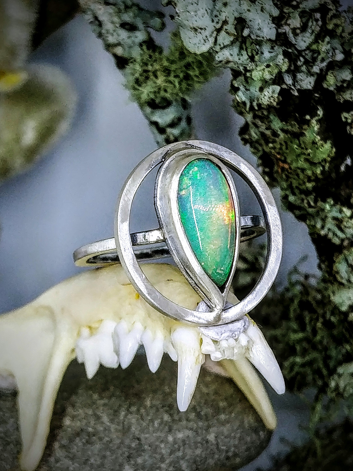Opal space ring - Private collection 2