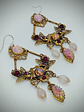 Victorian style, vintage Saphirette and Opal statement earrings - thumbnail 4