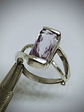 ⏯ 5.27ct Sterling and baby pink Kunzite ring - Sterling - Sz 8.5 - Video  - thumbnail 7