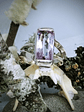 ⏯ 5.27ct Sterling and baby pink Kunzite ring - Sterling - Sz 8.5 - Video  - thumbnail 3