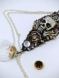 RTS - Memento Mori cremation pendant - Holds ashes - Costume - thumbnail 4