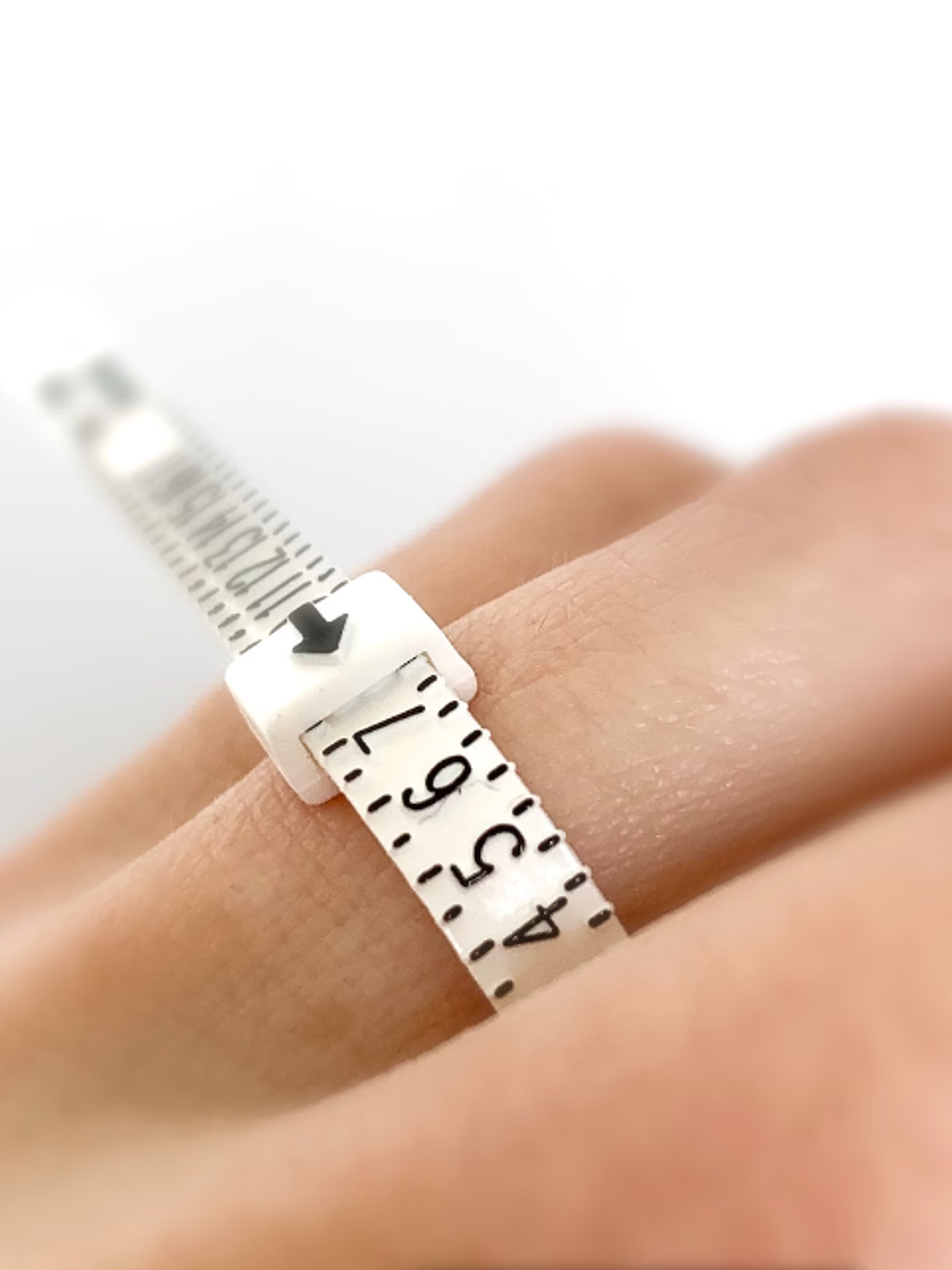 PVC Adjustable Ring sizer 2