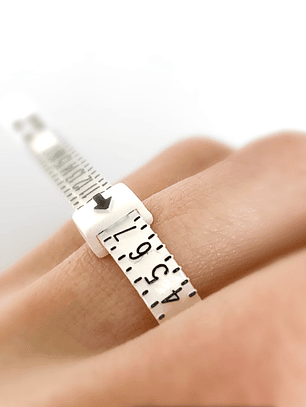 PVC Adjustable Ring sizer