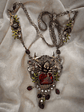 Citrine and garnet Spider necklace - Private collection - thumbnail 5