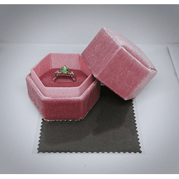 Victorian style, velvet ring box