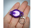 395 - Black light UV Keychain for Uranium glass jewelry 