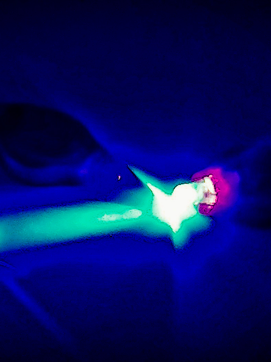 395 - Black light UV Keychain for Uranium glass jewelry  3