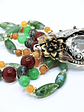 RTS - Silver Filigree and quartz, moss agate necklace - Mixed metals - thumbnail 4