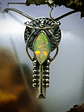 MTO - Stunning and small, Boho style Opal necklace - Sterling  - thumbnail 4
