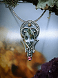 MTO - Boho style Prasiolite,pink tourmaline, sterling and gold necklace - Sterling - thumbnail 1
