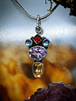 MTO - Dainty Sterling, Amethyst and blue moonstone pendant - Private collection - thumbnail 1