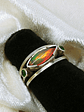 MTO - Opal and Chrome diopside sterling silver ring - Sterling - thumbnail 1