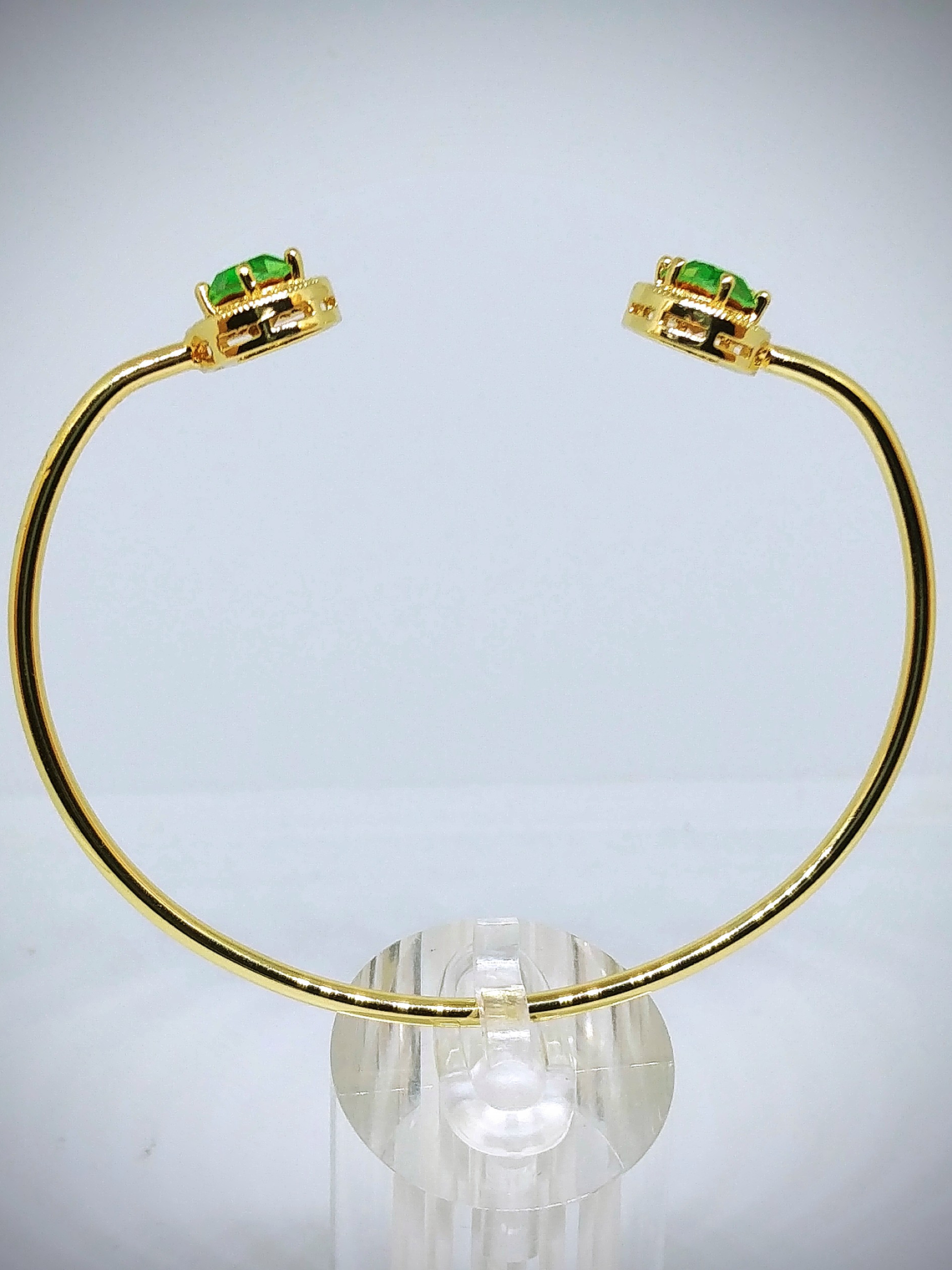 Gold plated Brass - Fabulous Art Deco inspired Egyptian revival UG glass set 15