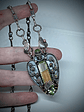 ☢ -Pushing Daisies- Momento mori,  sterling silver UG necklace - SOLD Private collection - thumbnail 10