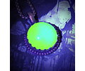 SS - ☢ style2 - Simple vintage style Sterling silver Green opal UG necklace -  Sterling 💍-