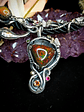 The Serpent and the Apple - Sterling & Opal, precious gemstone necklace - Private collection - thumbnail 10