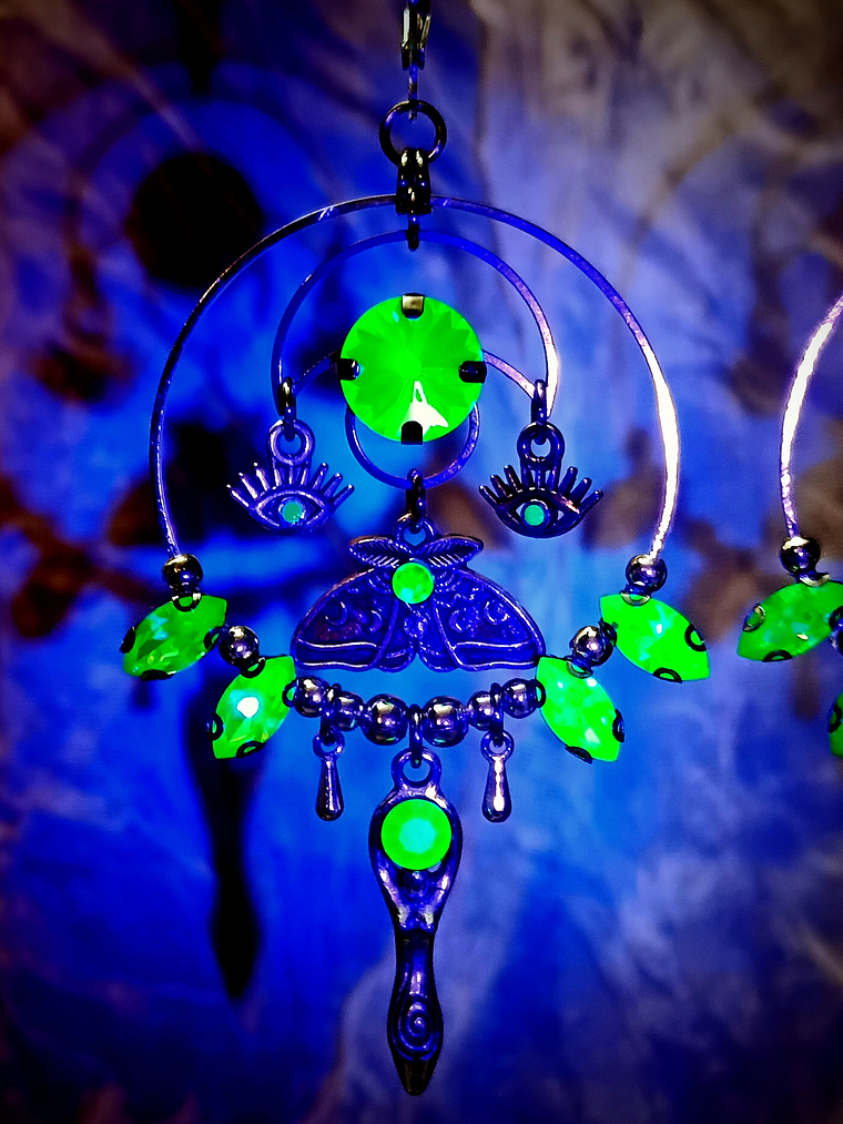 RTS - Goddess ☢ UG earrings, Loaded with many colors of UG - style 2 8