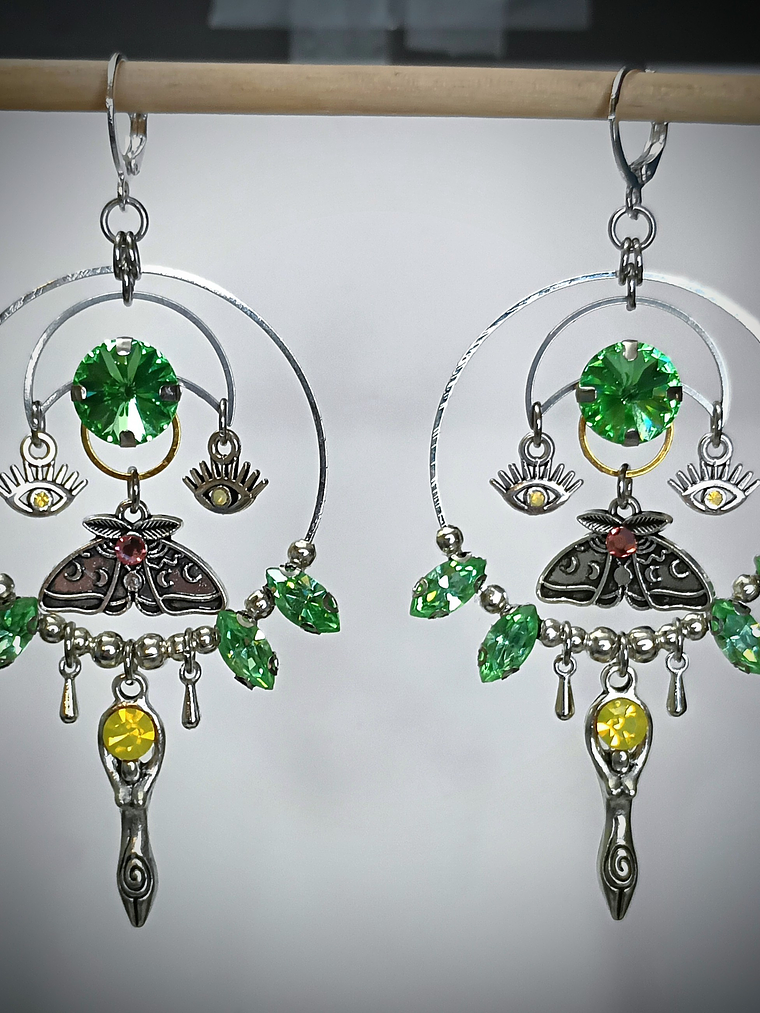 RTS - Goddess ☢ UG earrings, Loaded with many colors of UG - style 2 1