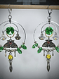 RTS - Goddess ☢ UG earrings, Loaded with many colors of UG - style 2 - thumbnail 1