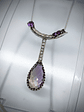 Ametrine, chrome diopside and garnet necklace -  Private collection - thumbnail 1