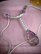 Ametrine, chrome diopside and garnet necklace -  Private collection - thumbnail 3