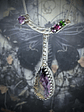 Ametrine, chrome diopside and garnet necklace -  Private collection - thumbnail 6