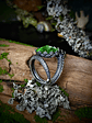 ☢ Massive Dragon UG glass ring - UNISEX - Sterling - Private collection - thumbnail 3