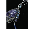 Hope - Large Tiffany stone whimsical necklace 