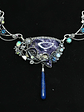 Hope - Large Tiffany stone whimsical necklace - Sterling - thumbnail 6