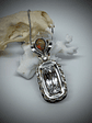RTS - Classic Kunzite, opal and aquamarine pendant - Sterling - thumbnail 3
