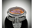 Art deco style, Antique orange true Dragons breath glass opal ring style 4 - Sterling 