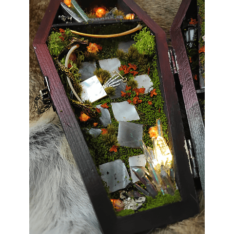 "Merikkka"  Atomic cloud art jewelry with box, necklace/pendant sterling - Pending