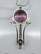Brandenburg Amethyst key Talisman - Sterling - thumbnail 5