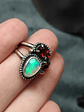 MTO- Opal and garnet ring - thumbnail 1