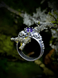 Gothic Memento Mori Skulls ring - thumbnail 6