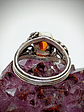 Coffin cut garnet ring - thumbnail 11