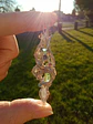 Amazing and flowey loaded gemstone wire wrapped pendant by Dylan P. - thumbnail 5