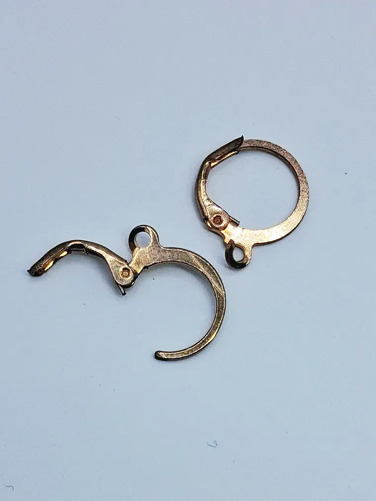 Gold-plated simple, dangle ☢UG Earrings #be001 8