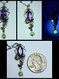 Stunning natural Amethyst with Pink & Green Uranium glass #Bp012 - thumbnail 1