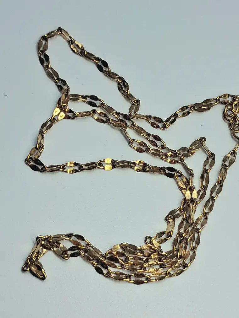 Art Deco style, Gold-plated Uranium glass pendant  #Bp004 6